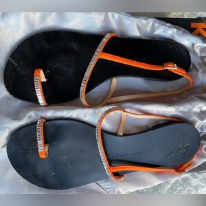 Giuseppe Zanotti Crystal Embellished Sandals